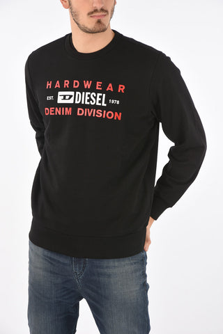 printed cotton blend S-GIRK-K10 crew-neck sweatshirt