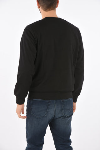 printed cotton blend S-GIRK-K10 crew-neck sweatshirt