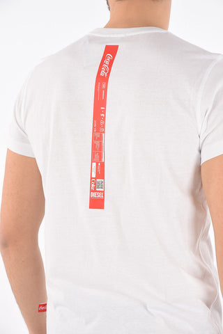 COCA COLA t-shirt girocollo CC-T-DIEGO con stampa sul dietro
