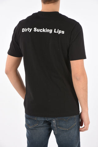 crew-neck T-JUST-E10 t-shirt with print on the back