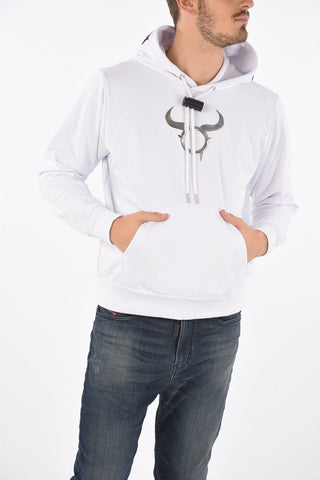 hooded CL-S-GIRK-HOOD-O sweatshirt with maxi patch pocket