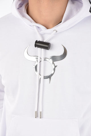 hooded CL-S-GIRK-HOOD-O sweatshirt with maxi patch pocket
