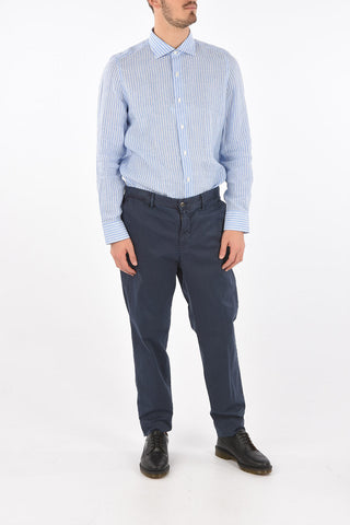 Tapered fit chino pants