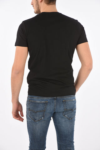 slim fit T-DIEGOS-E32 crew-neck t-shirt with logo-print