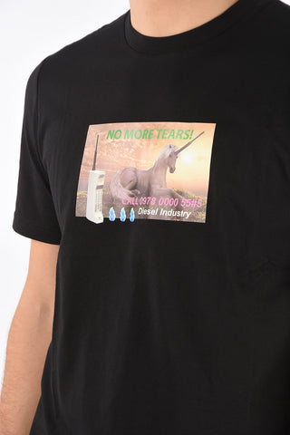 crew-neck T-JUST-A34 t-shirt with print