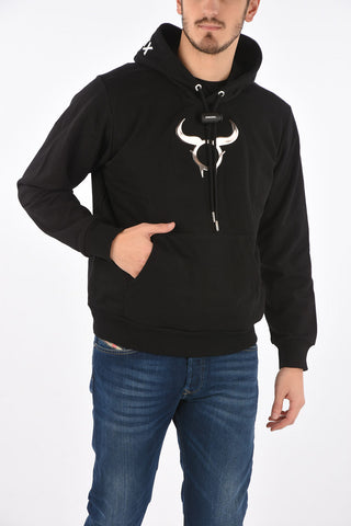 hooded CL-S-GIRK-HOOD-O sweatshirt with maxi patch pocket