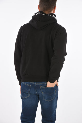 hooded CL-S-GIRK-HOOD-O sweatshirt with maxi patch pocket