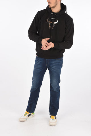 hooded CL-S-GIRK-HOOD-O sweatshirt with maxi patch pocket