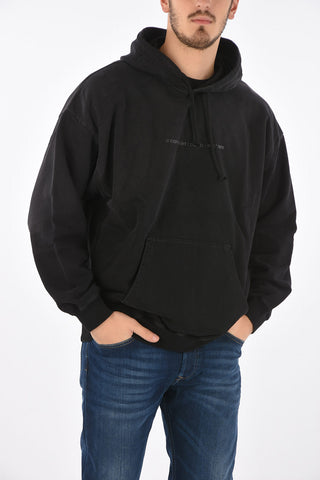 hooded S-UMMERIB-A81 sweatshirt with maxi patch pocket