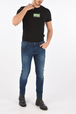 16cm stretch 5 pockets D-BAZER tapered fit jeans L32