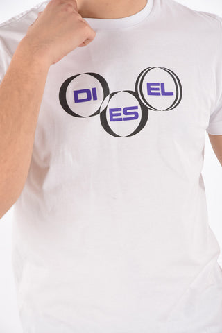 crew-neck T-DIEGOS-K39 t-shirt with print