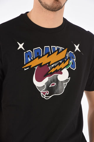 t-shirt girocollo CL-T-JUST-O1 con ricamo frontale