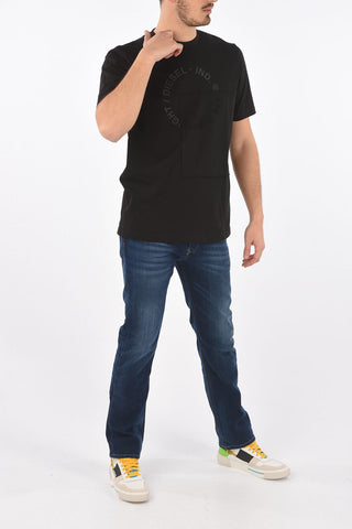 crew-neck T-JUSTEMB t-shirt with embossed detail