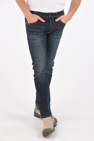 17cm low waist BUSTER slim fit jeans with Visible Stitchings L32