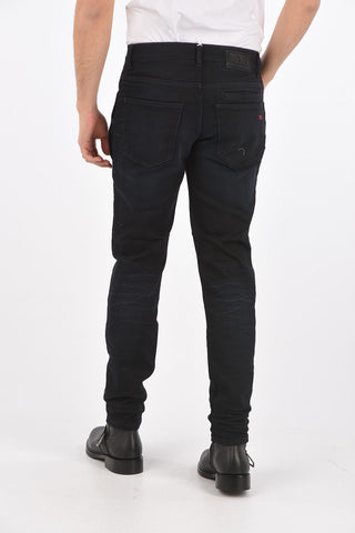 18cm stretch low waist D-FINING-C tapered fit jeans L32