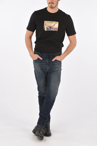 17cm stretch denim D-VIDER CB-NE Jogg jeans