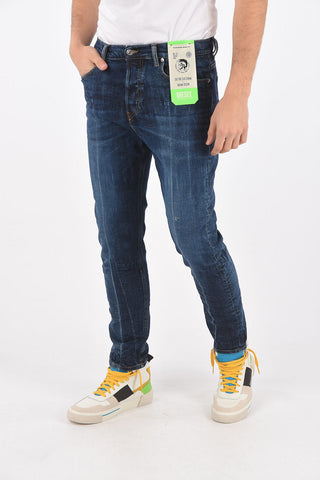 17cm low waist D-VIDER carrot fit jeans L32