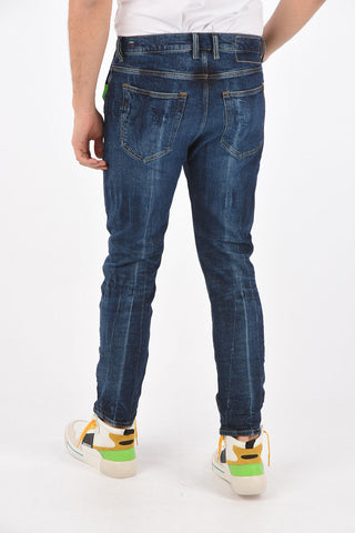 17cm low waist D-VIDER carrot fit jeans L32