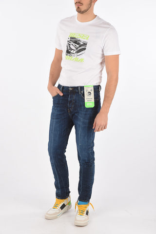 17cm low waist D-VIDER carrot fit jeans L32