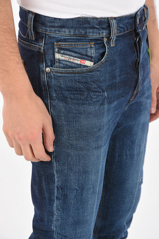 17cm low waist D-VIDER carrot fit jeans L32