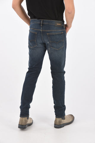 17cm Visible Stitchings D-YENNOX tapered fit jeans L32