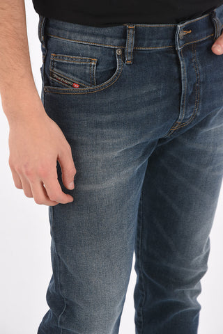 17cm Visible Stitchings D-YENNOX tapered fit jeans L32