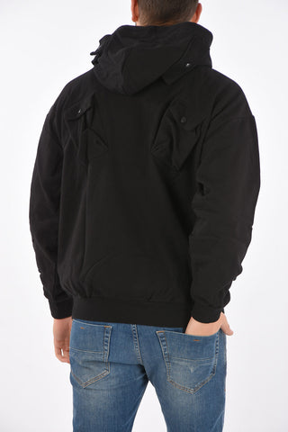 hooded S-ERPOCK sweatshirt with breast pockets