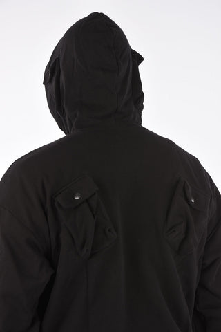 hooded S-ERPOCK sweatshirt with breast pockets