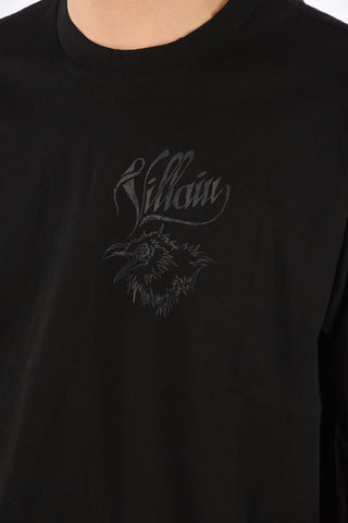 crew-neck T-DELPHI-SLITS-A1 t-shirt with print