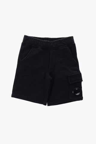 shorts cargo con coulisse in vita
