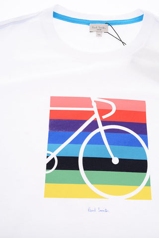 crew-neck t-shirt with front print