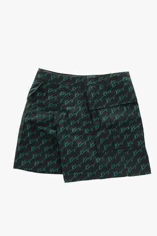 printed skort