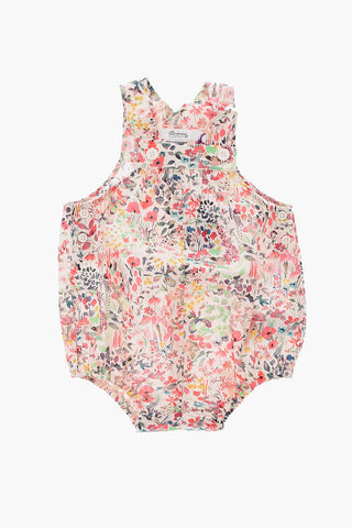 floral patterned EVER romper suit
