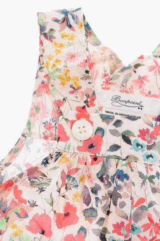 floral patterned EVER romper suit