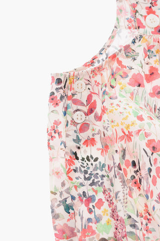 floral patterned EVER romper suit