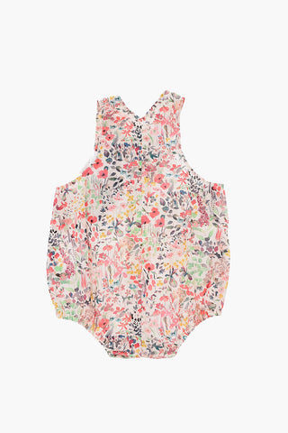 floral patterned EVER romper suit
