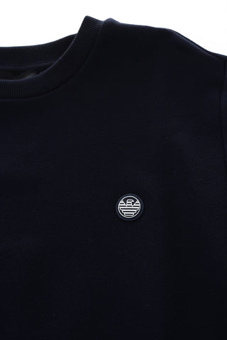 EMPORIO crew-neck sweatshirt