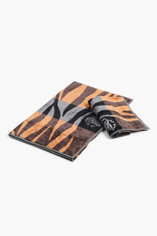 HOME zebra patterned terry 1+1 towels
