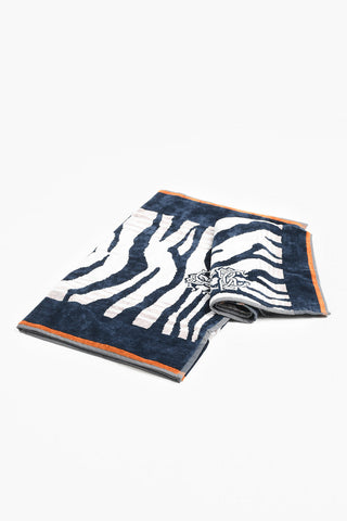 HOME zebra patterned terry 1+1 towels