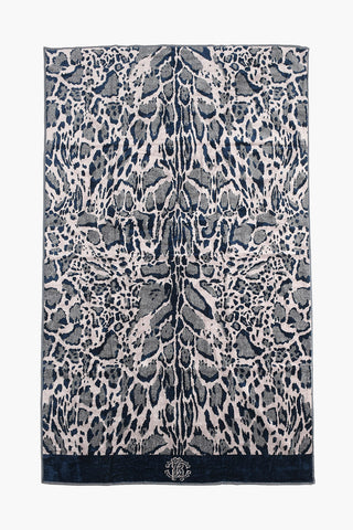 HOME telo bagno in spugna con motivo animalier 95x180cm