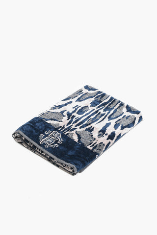 HOME telo bagno in spugna con motivo animalier 95x180cm
