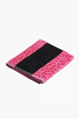 HOME 100x150cm animal printed cotton bath sheet