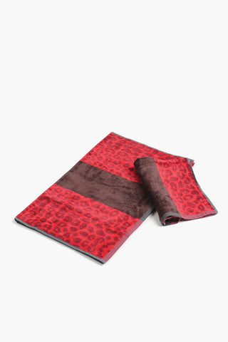 HOME animal patterned sponge 1+1 towels