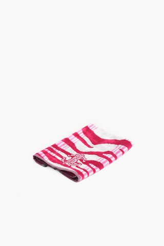 HOME asciugamano in cotone motivo zebra 40x60cm