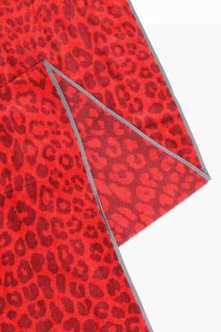HOME 100x150cm animal patterned terry bath sheet