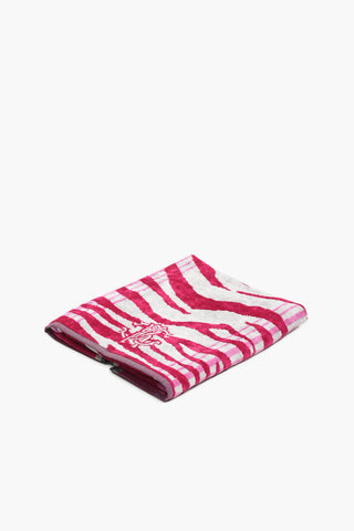 HOME telo bagno in spugna con motivo animalier 60x110cm