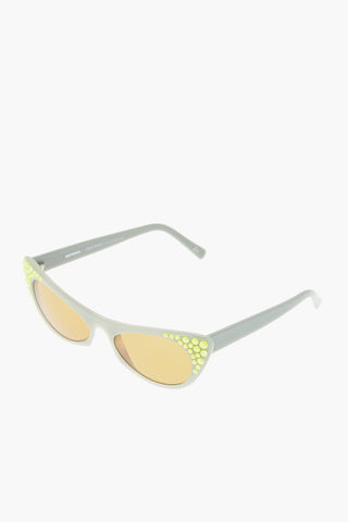 ANTONIA cat eye ELIZA sunglasses with Rhinestones details