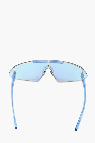 mirrored lenses mask sunglasses