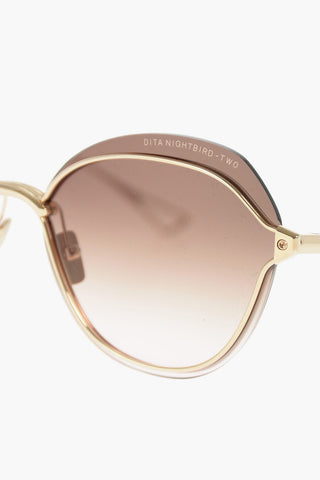faded lenses NIGHTBIRD TWO round sunglasses