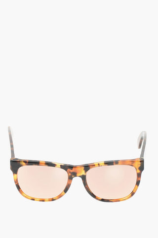 SUPER tortoise sunglasses with wayfarer frame